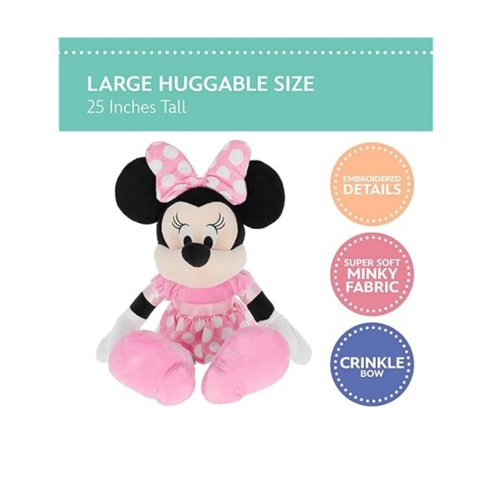 Disney Baby Minnie Mouse Plush 25" - Picture 2 of 4